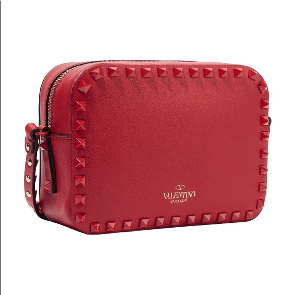 Limited Edition Valentino Red Camera Crossbody - Picture 8 of 10